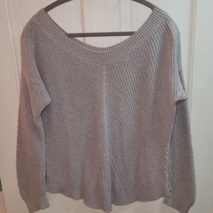 Aerie Brown Slouchy Sweater